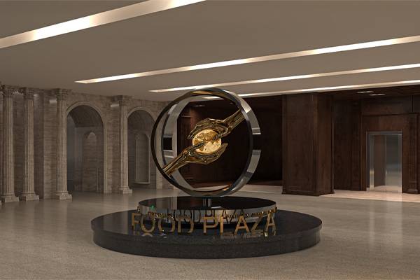 طراحی المان میدان غذا