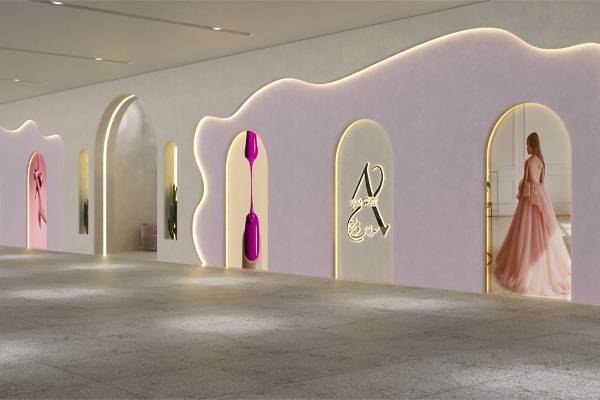 طراحی مزون سرای فرشتگان