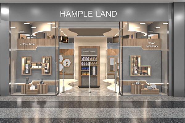 طراحی فروشگاه همپرلند