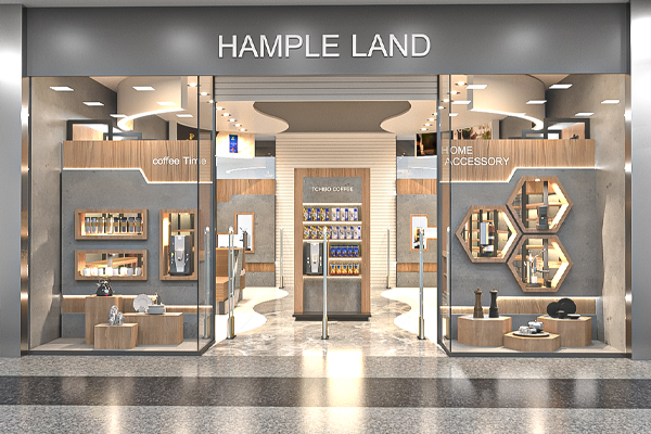 طراحی فروشگاه همپرلند