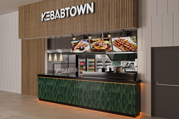 طراحی فودکورت کبابخانه