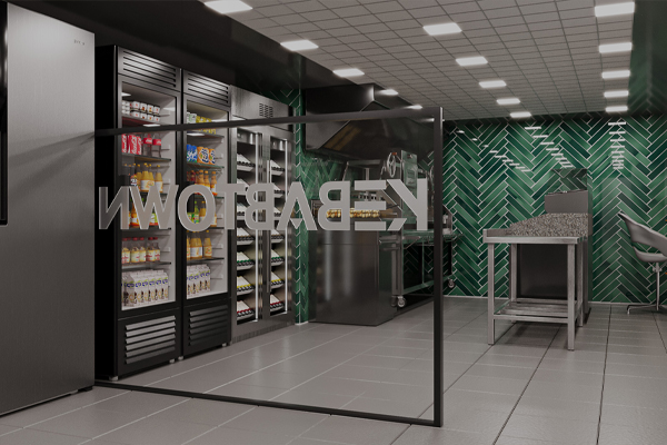 طراحی فودکورت کبابخانه