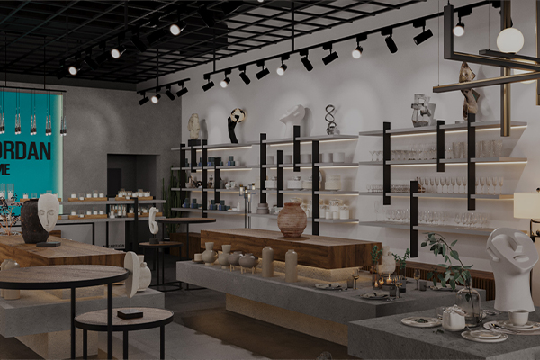 طراحی فروشگاه نوردن هوم