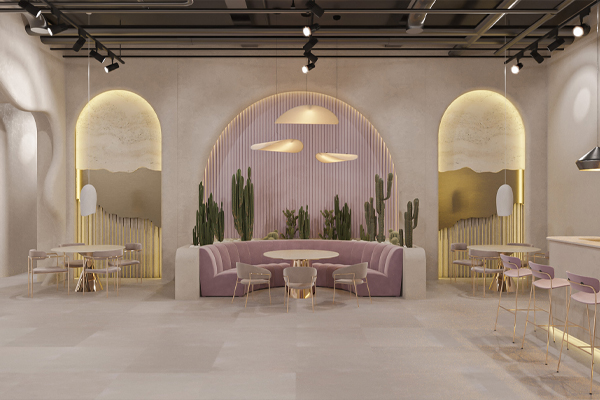 طراحی مزون سرای فرشتگان