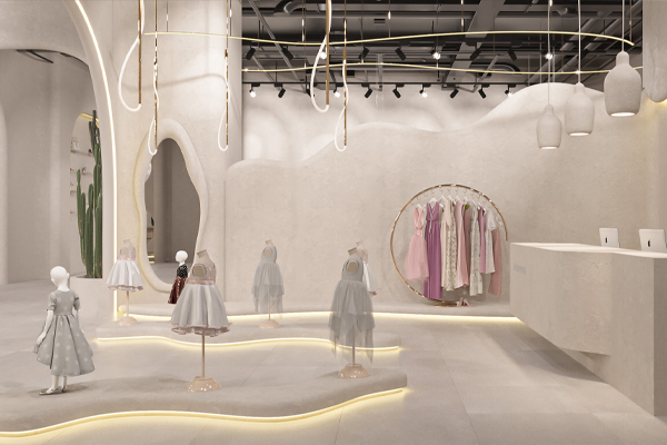 طراحی مزون سرای فرشتگان